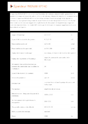 Komunální sypače Pronar KPT 40 