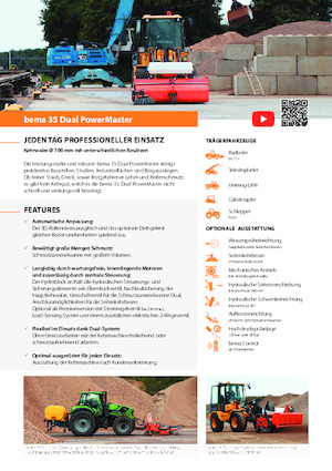 Montované zametače Bema 35 Dual 2050