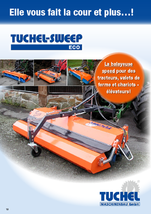 Montované zametače Tuchel Eco 180 Ø 520