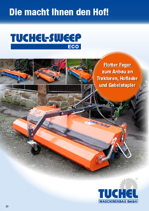 Montované zametače Tuchel Eco 180 Ø 520
