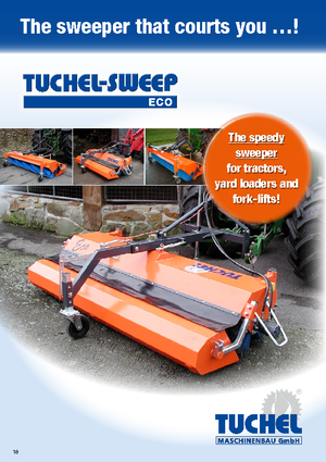 Montované zametače Tuchel Eco 180 Ø 520