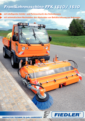 Montované zametače Fiedler FFK 1610