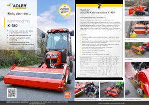 Montované zametače Adler K 450-120