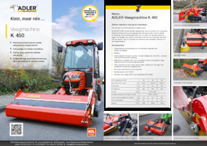 Montované zametače Adler K 450-120