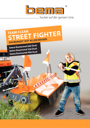 Montované zametače Bema Kommunal 520 Dual 1250
