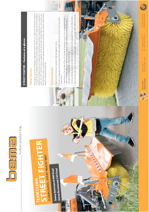 Montované zametače Bema Kommunal 600 Dual 2050