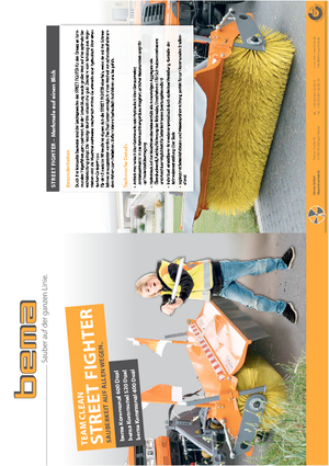 Montované zametače Bema Kommunal 600 Dual 2050