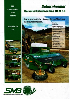 Montované zametače Sobernheimer UKM 3.0