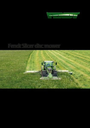 Diskové kombinované žací lišty s kondicionérem Fendt Slicer 991 TL KC