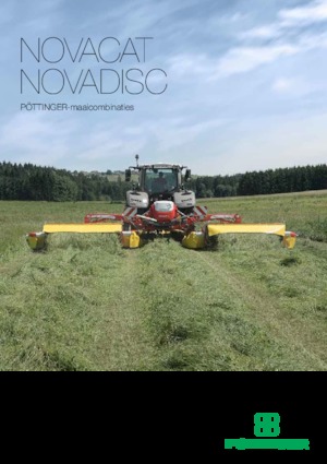 Diskové kombinované žací lišty bez kondicionéru Pöttinger NovaCat A 10 CF