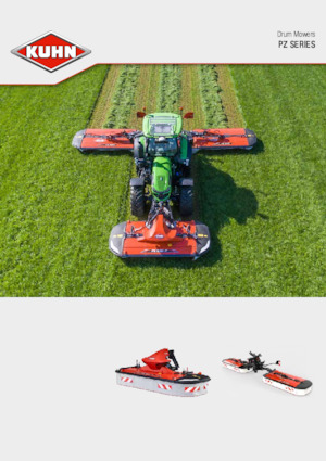 Bubnové kombinované žací stoje bez kondicionéru Kuhn PZ 8831