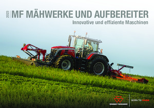 Diskové kombinované žací lišty s kondicionérem Massey Ferguson DM8612 TL-KC