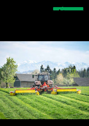 Diskové kombinované žací lišty bez kondicionéru Pöttinger NovaCat V 10000 CF 