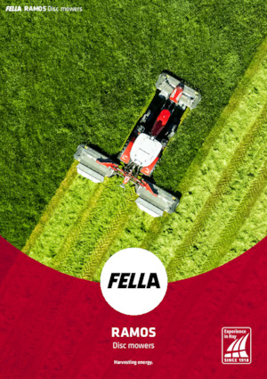 Diskové kombinované žací lišty bez kondicionéru Fella Ramos 9614 TL