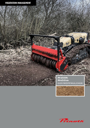 Mulčovače Prinoth M450h-2700