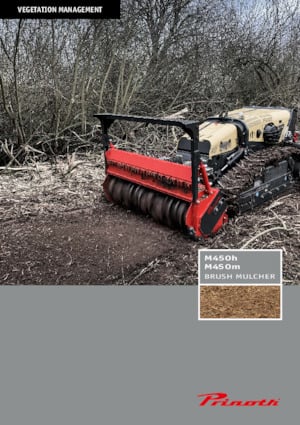 Mulčovače Prinoth M450h-1450