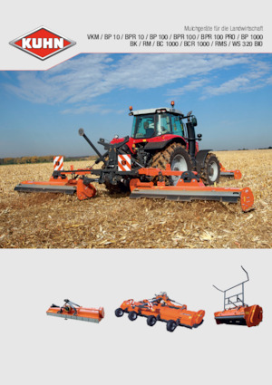 Mulčovače Kuhn RMS 820
