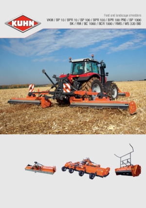 Mulčovače Kuhn RMS 820