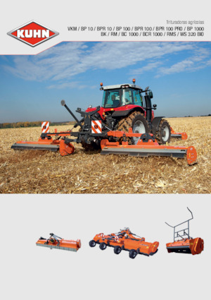 Mulčovače Kuhn RMS 820