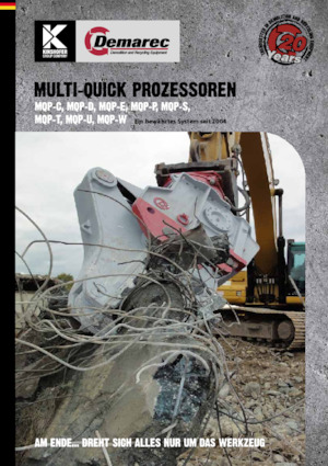 Multifunkční drtící nůžky Demarec MQP-45-U