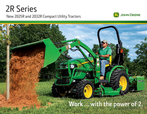 Komunální multifunkční naftová vozidla John Deere 2032 R