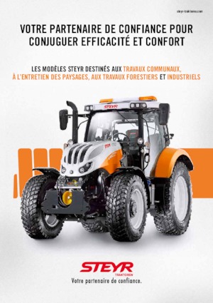 Komunální traktory Steyr 4135 Profi Basis