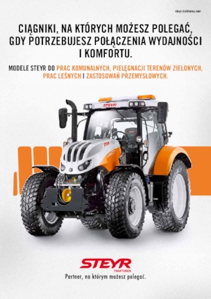 Komunální traktory Steyr 4135 Profi Basis