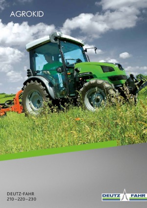 Komunální traktory DEUTZ-FAHR Agrokid 230 