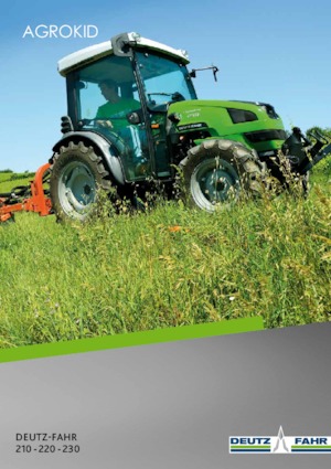 Komunální traktory DEUTZ-FAHR Agrokid 230 