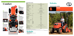 Komunální traktory Kubota B 2420