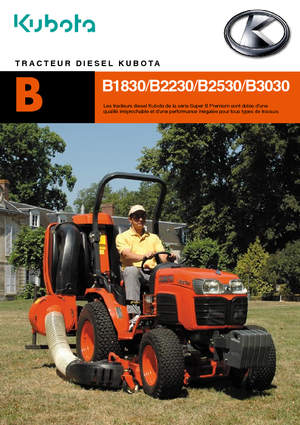Komunální traktory Kubota B 2530 HDB-C