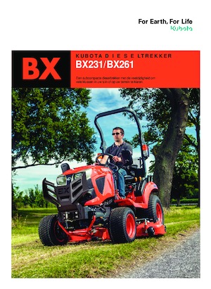 Komunální traktory Kubota BX261
