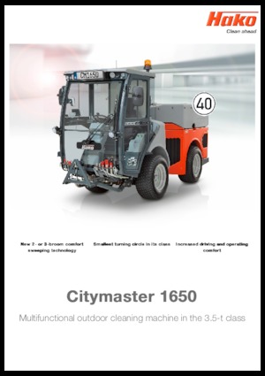 Komunální traktory Hako Citymaster 1650