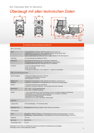 Komunální traktory Hako Citymaster 600
