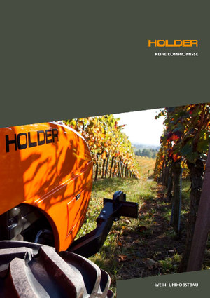 Komunální traktory Holder F 780