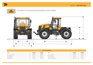 Komunální traktory JCB Fastrac 3200-80 Xtra
