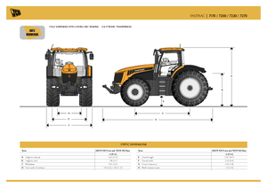 Komunální traktory JCB Fastrac 7200-70