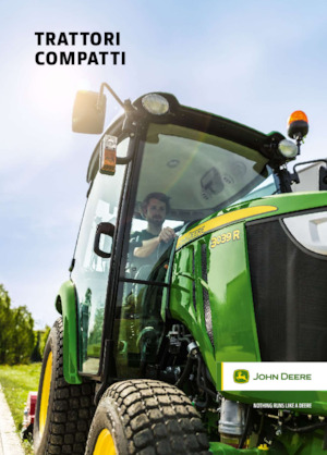 Komunální multifunkční naftová vozidla John Deere 2032 R