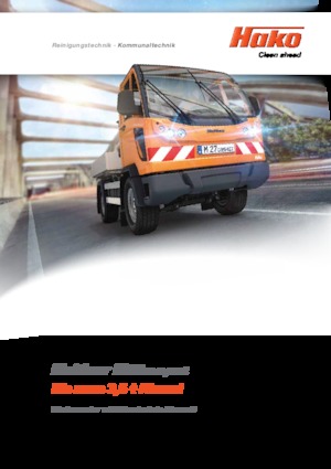 Komunální multifunkční naftová vozidla Multicar M 27 compact