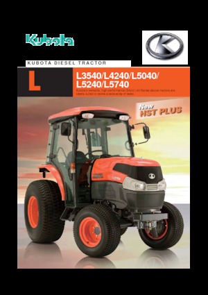 Komunální traktory Kubota L 4240 D
