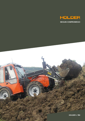 Komunální traktory Holder L 780