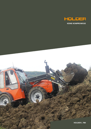 Komunální traktory Holder L 780