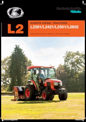 Komunální traktory Kubota L2501 DW