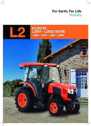 Komunální traktory Kubota L2501 DW