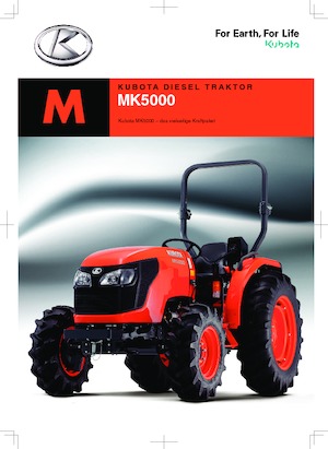Komunální traktory Kubota MK 5000