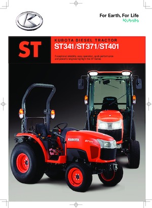 Komunální traktory Kubota ST341-C