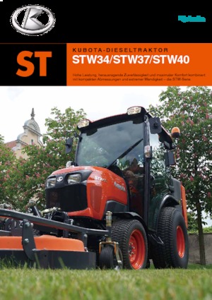 Komunální traktory Kubota STW34