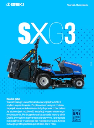 Zahradní traktory a ridery Iseki SXG 323