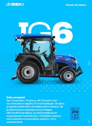 Komunální traktory Iseki TG 6370