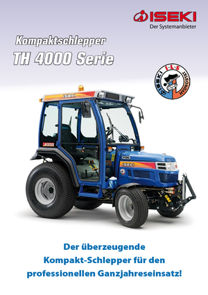 Komunální traktory Iseki TH 4290 AHL Spezial